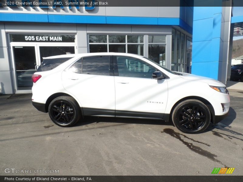 Summit White / Jet Black 2020 Chevrolet Equinox LT AWD