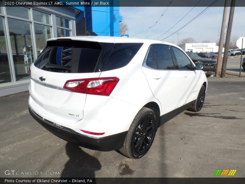 Summit White / Jet Black 2020 Chevrolet Equinox LT AWD