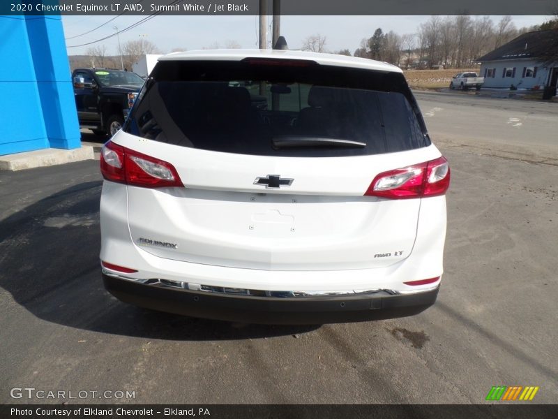 Summit White / Jet Black 2020 Chevrolet Equinox LT AWD