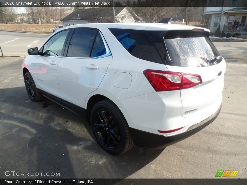 Summit White / Jet Black 2020 Chevrolet Equinox LT AWD