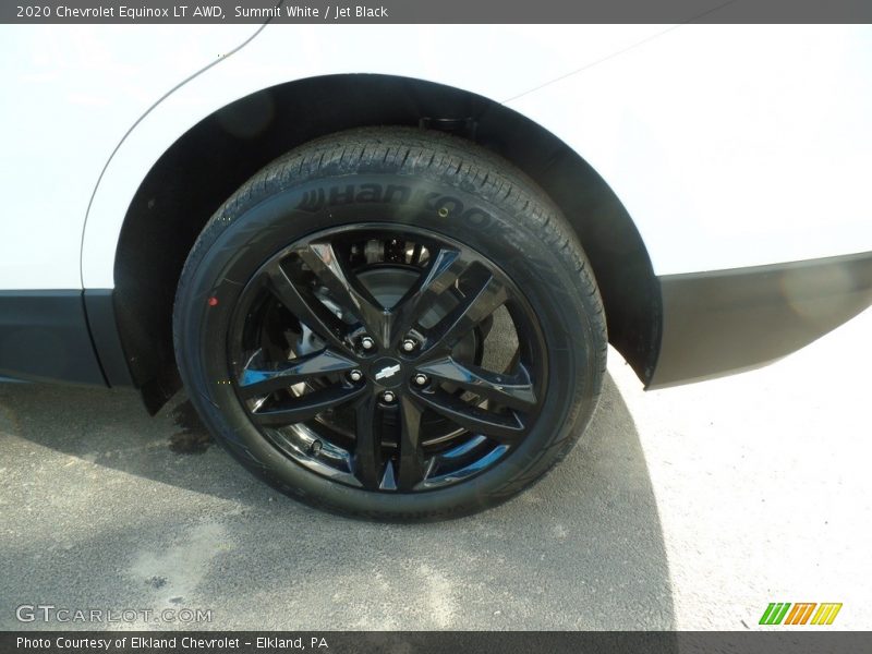 Summit White / Jet Black 2020 Chevrolet Equinox LT AWD