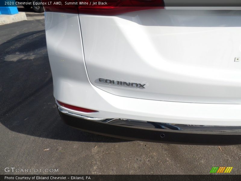Summit White / Jet Black 2020 Chevrolet Equinox LT AWD