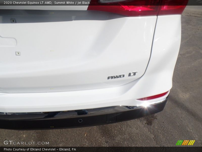 Summit White / Jet Black 2020 Chevrolet Equinox LT AWD