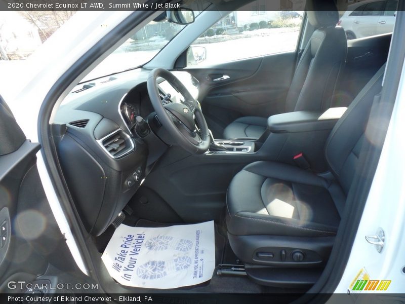 Summit White / Jet Black 2020 Chevrolet Equinox LT AWD