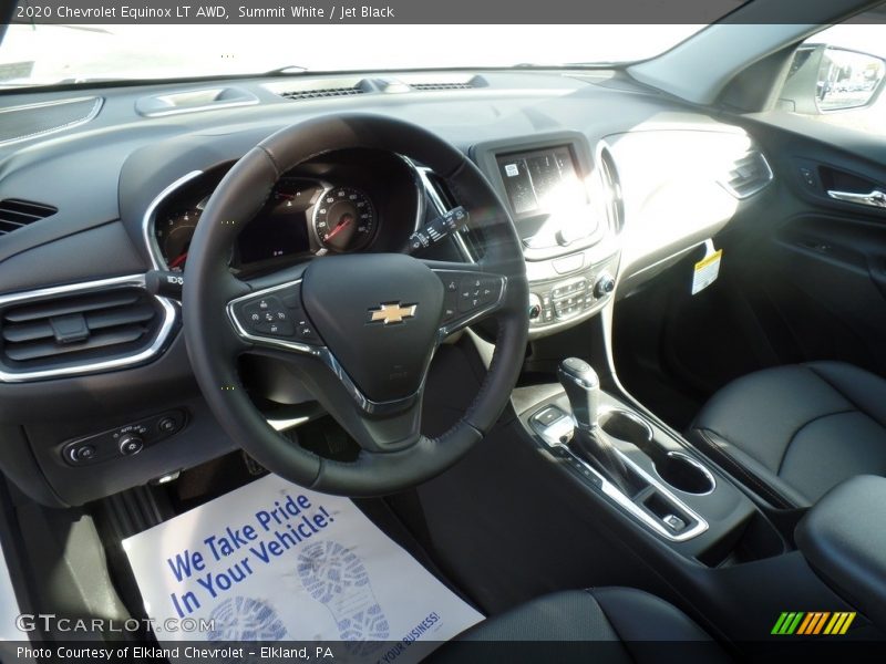 Summit White / Jet Black 2020 Chevrolet Equinox LT AWD