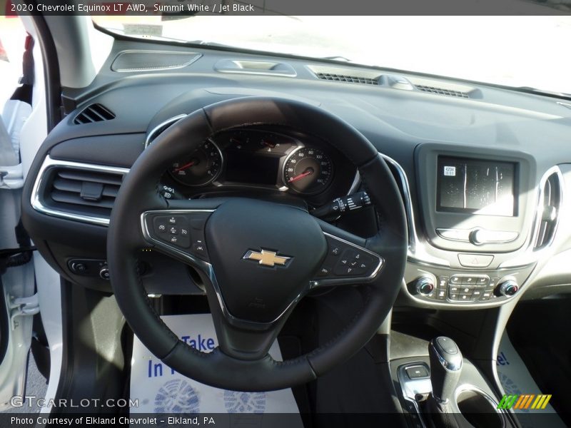 Summit White / Jet Black 2020 Chevrolet Equinox LT AWD