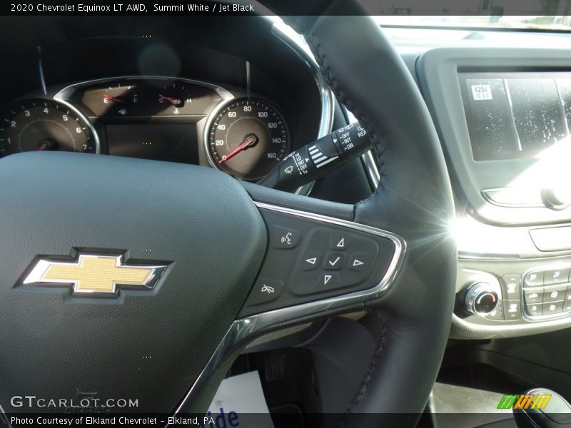 Summit White / Jet Black 2020 Chevrolet Equinox LT AWD