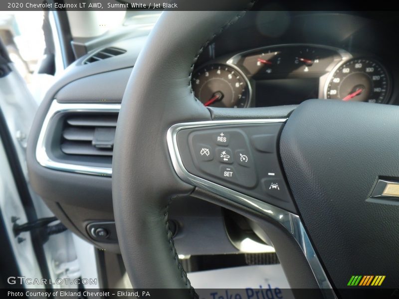 Summit White / Jet Black 2020 Chevrolet Equinox LT AWD