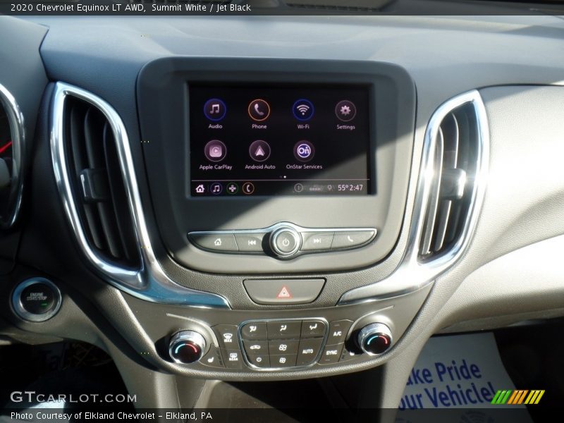 Summit White / Jet Black 2020 Chevrolet Equinox LT AWD