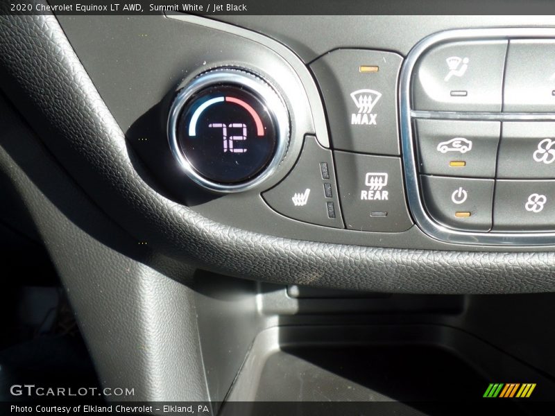 Summit White / Jet Black 2020 Chevrolet Equinox LT AWD