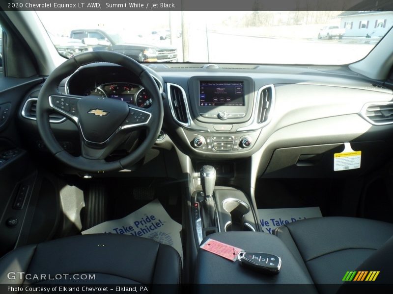 Summit White / Jet Black 2020 Chevrolet Equinox LT AWD