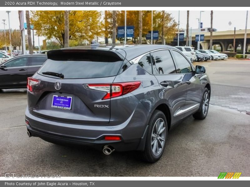 Modern Steel Metallic / Graystone 2020 Acura RDX Technology