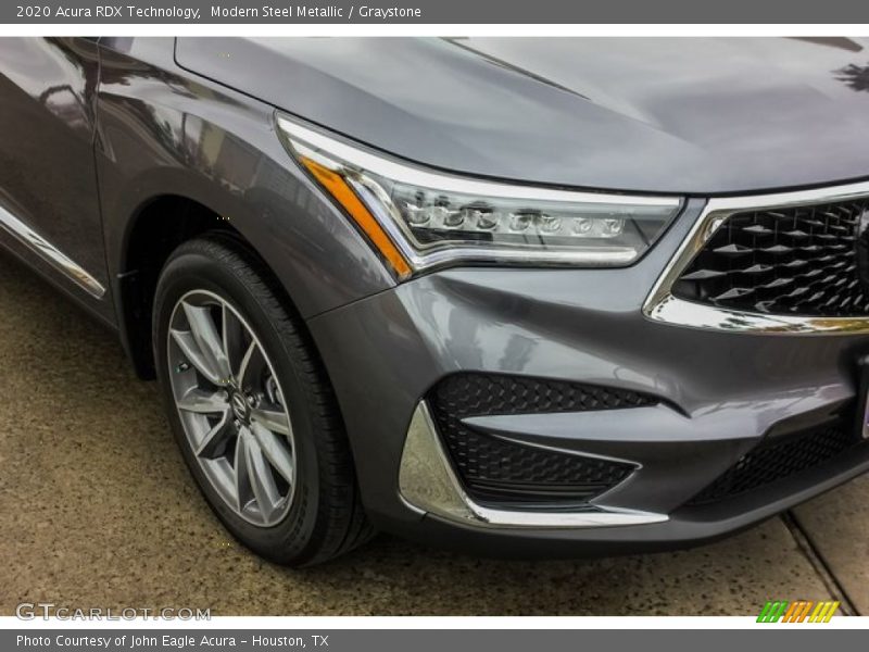 Modern Steel Metallic / Graystone 2020 Acura RDX Technology