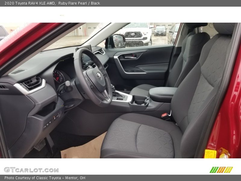 Ruby Flare Pearl / Black 2020 Toyota RAV4 XLE AWD