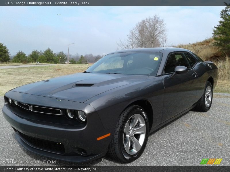 Granite Pearl / Black 2019 Dodge Challenger SXT