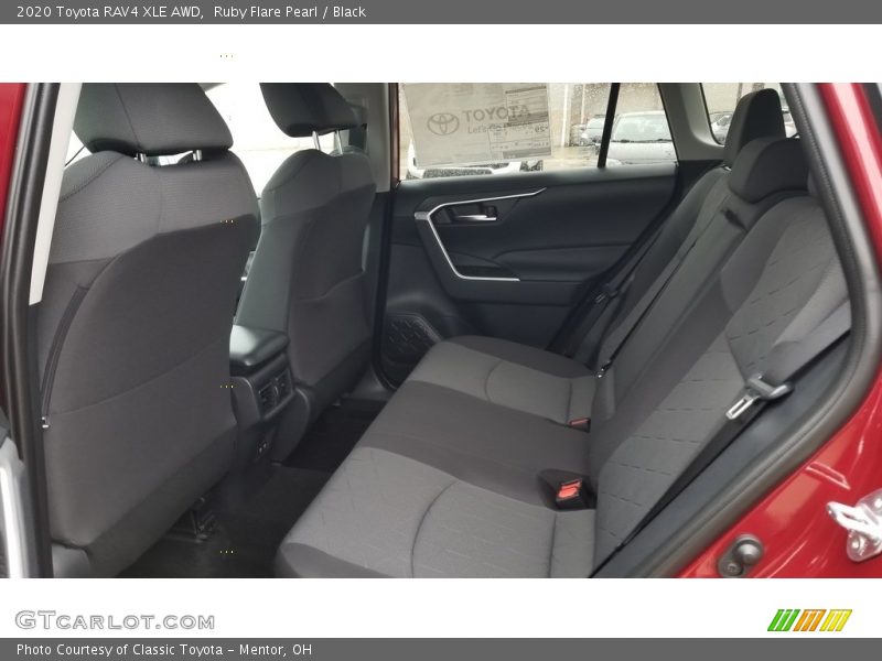 Ruby Flare Pearl / Black 2020 Toyota RAV4 XLE AWD