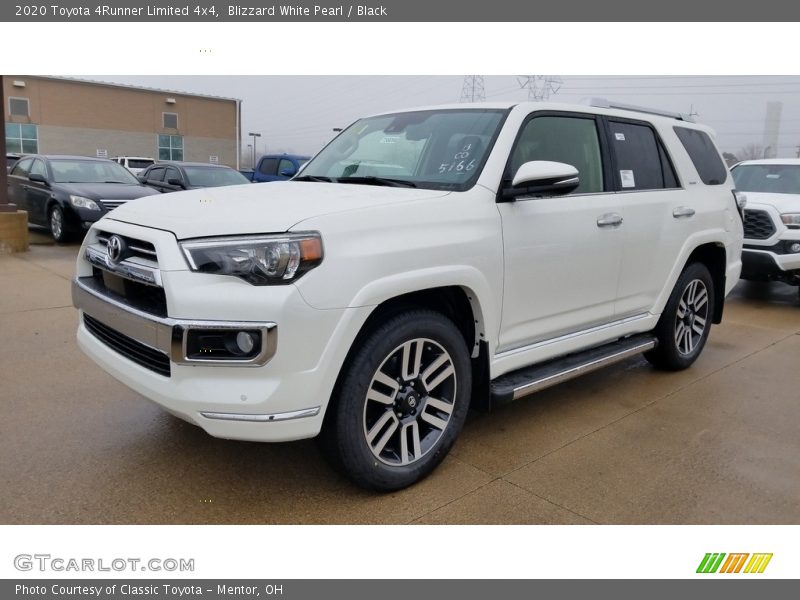 Blizzard White Pearl / Black 2020 Toyota 4Runner Limited 4x4