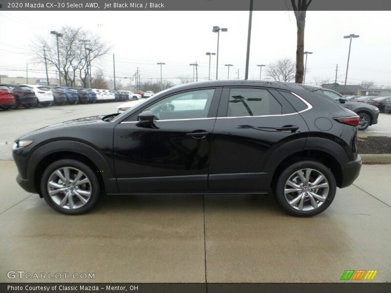 Jet Black Mica / Black 2020 Mazda CX-30 Select AWD