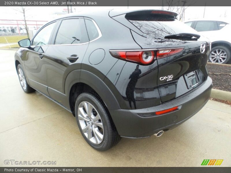 Jet Black Mica / Black 2020 Mazda CX-30 Select AWD