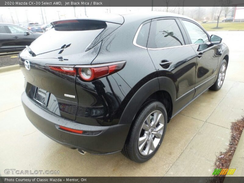 Jet Black Mica / Black 2020 Mazda CX-30 Select AWD