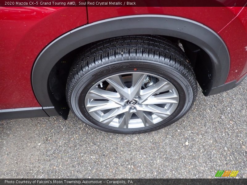 Soul Red Crystal Metallic / Black 2020 Mazda CX-5 Grand Touring AWD