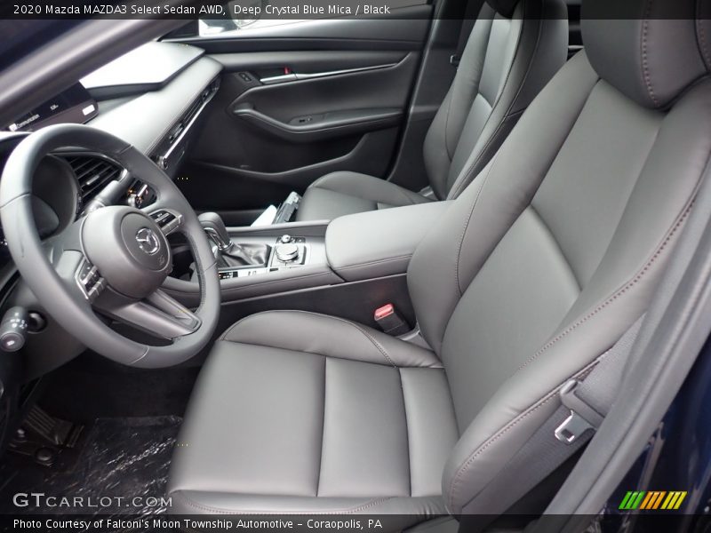 Front Seat of 2020 MAZDA3 Select Sedan AWD
