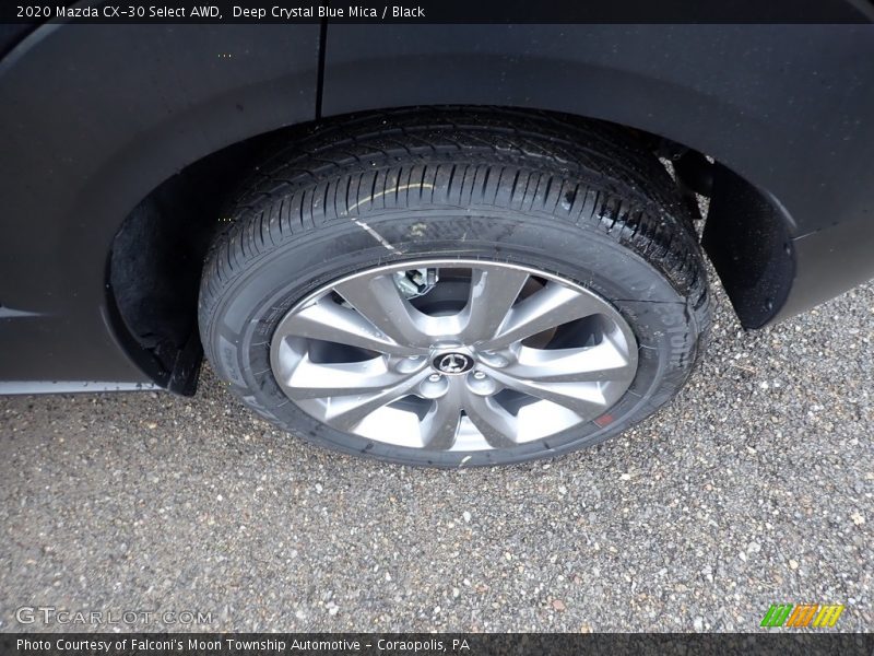 Deep Crystal Blue Mica / Black 2020 Mazda CX-30 Select AWD