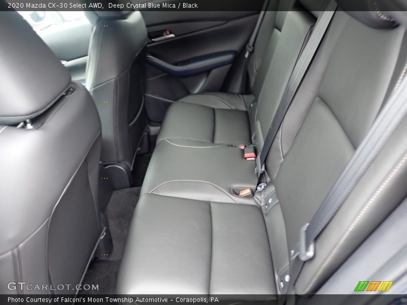 Deep Crystal Blue Mica / Black 2020 Mazda CX-30 Select AWD