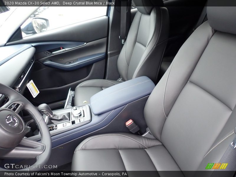 Deep Crystal Blue Mica / Black 2020 Mazda CX-30 Select AWD