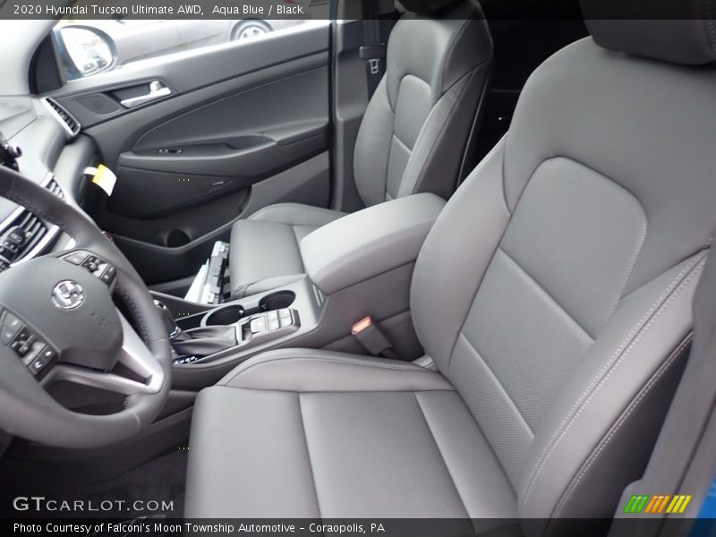 Aqua Blue / Black 2020 Hyundai Tucson Ultimate AWD