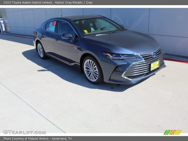 Harbor Gray Metallic / Gray 2020 Toyota Avalon Hybrid Limited
