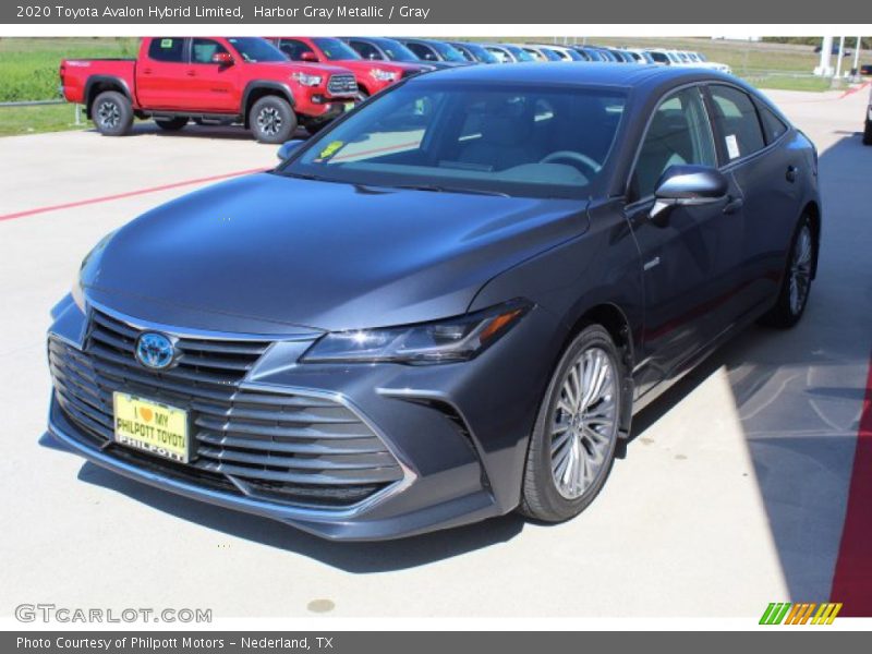 Harbor Gray Metallic / Gray 2020 Toyota Avalon Hybrid Limited