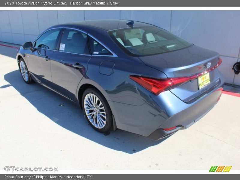 Harbor Gray Metallic / Gray 2020 Toyota Avalon Hybrid Limited