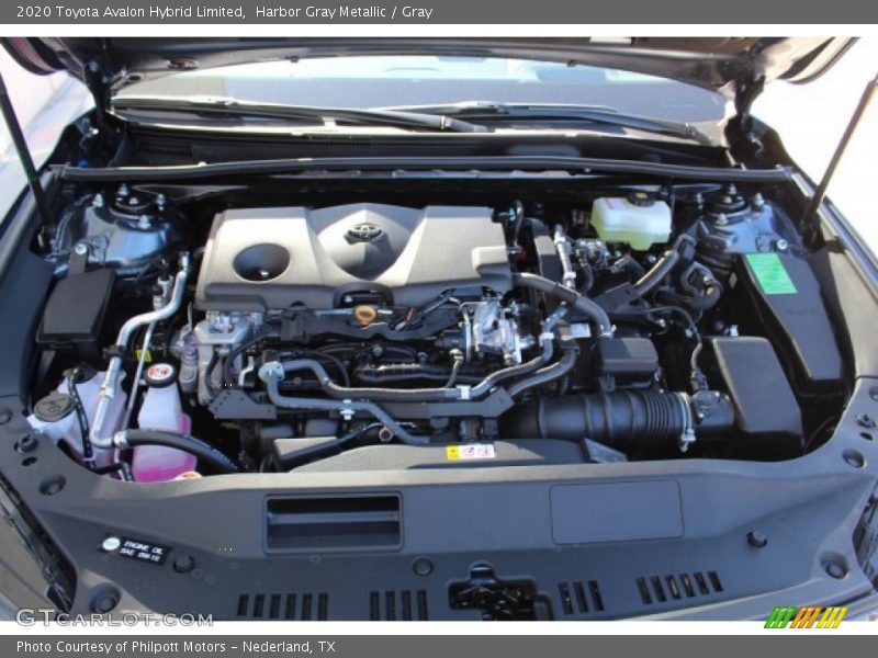 Harbor Gray Metallic / Gray 2020 Toyota Avalon Hybrid Limited
