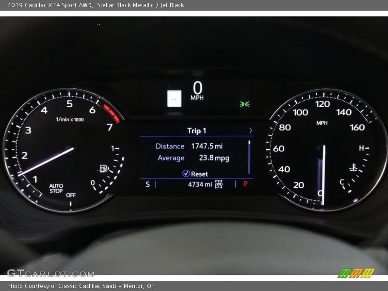  2019 XT4 Sport AWD Sport AWD Gauges