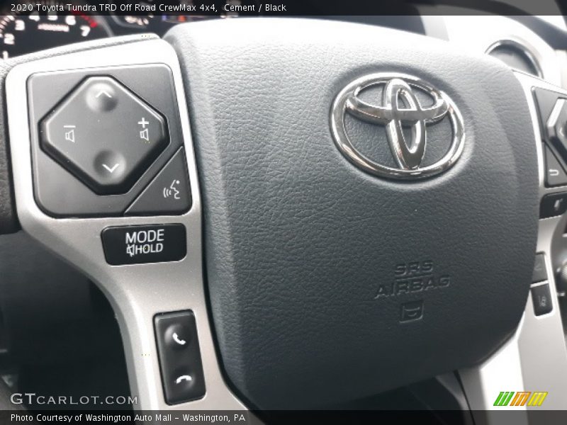 Cement / Black 2020 Toyota Tundra TRD Off Road CrewMax 4x4