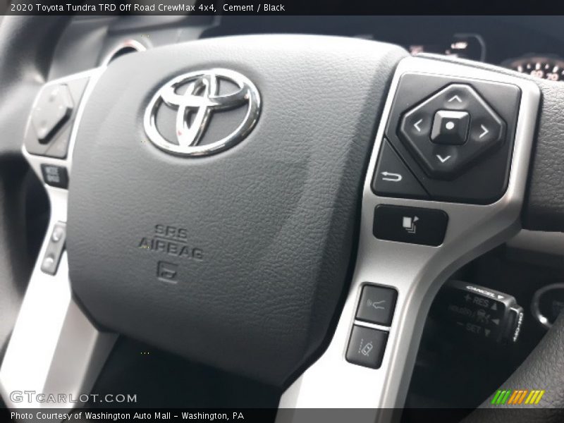 Cement / Black 2020 Toyota Tundra TRD Off Road CrewMax 4x4