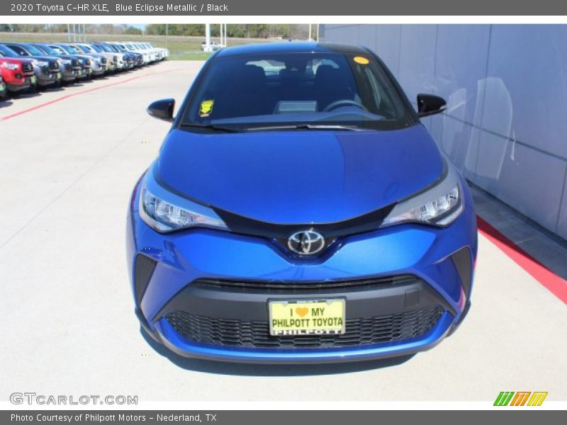 Blue Eclipse Metallic / Black 2020 Toyota C-HR XLE