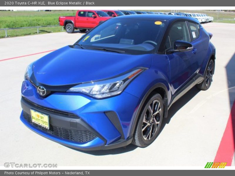 Blue Eclipse Metallic / Black 2020 Toyota C-HR XLE
