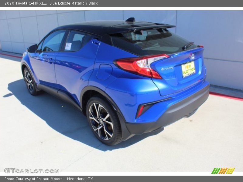 Blue Eclipse Metallic / Black 2020 Toyota C-HR XLE