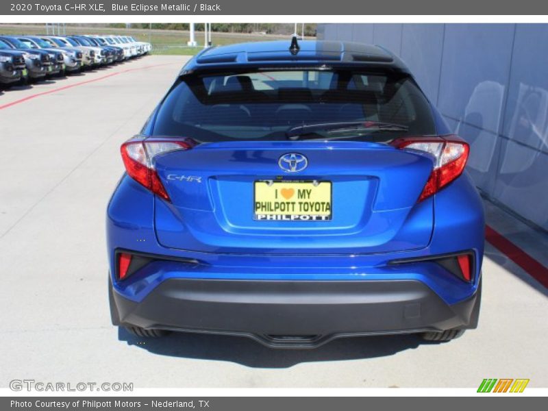 Blue Eclipse Metallic / Black 2020 Toyota C-HR XLE