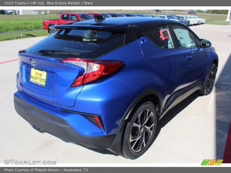 Blue Eclipse Metallic / Black 2020 Toyota C-HR XLE