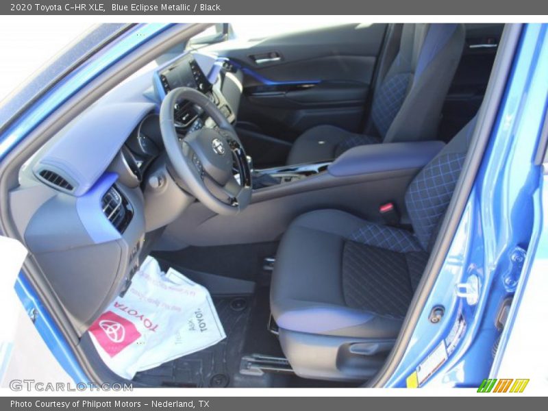 Blue Eclipse Metallic / Black 2020 Toyota C-HR XLE