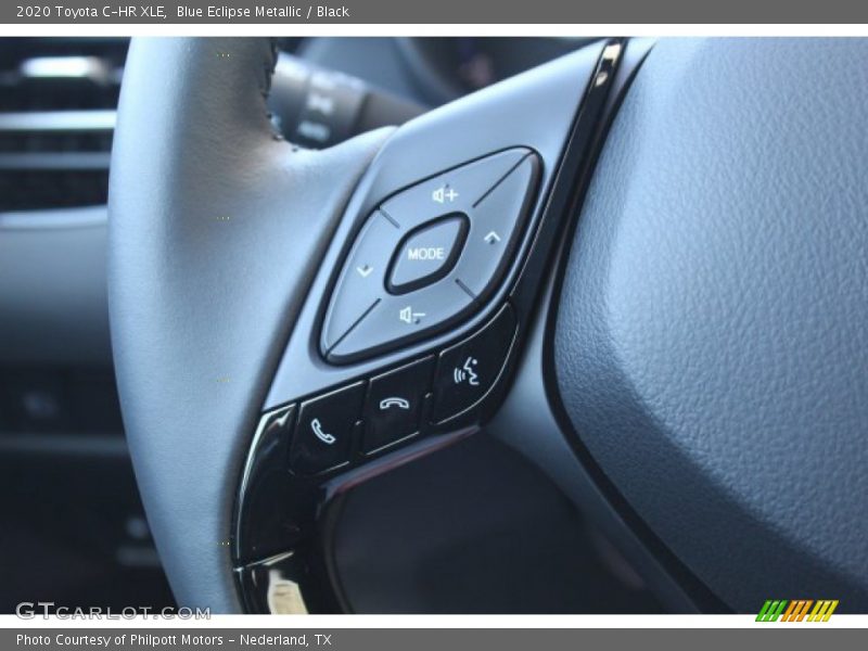 Blue Eclipse Metallic / Black 2020 Toyota C-HR XLE