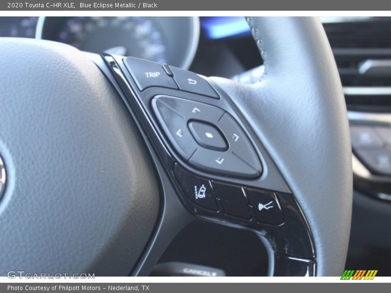 Blue Eclipse Metallic / Black 2020 Toyota C-HR XLE