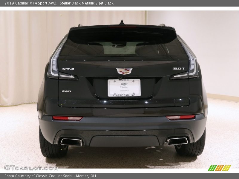 Stellar Black Metallic / Jet Black 2019 Cadillac XT4 Sport AWD