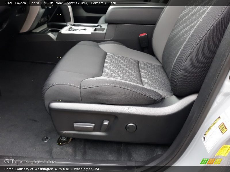 Cement / Black 2020 Toyota Tundra TRD Off Road CrewMax 4x4