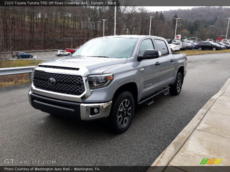 Cement / Black 2020 Toyota Tundra TRD Off Road CrewMax 4x4