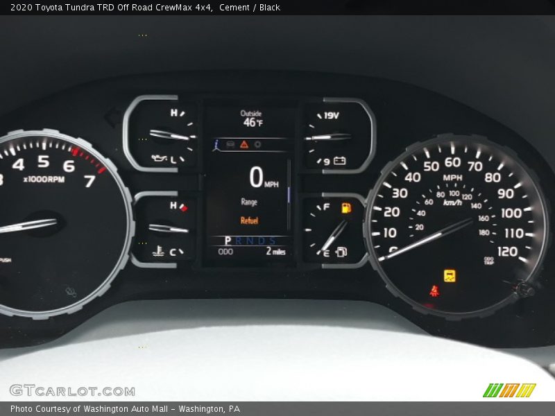 Cement / Black 2020 Toyota Tundra TRD Off Road CrewMax 4x4
