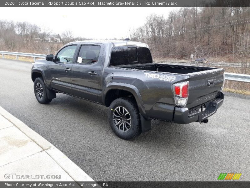 Magnetic Gray Metallic / TRD Cement/Black 2020 Toyota Tacoma TRD Sport Double Cab 4x4